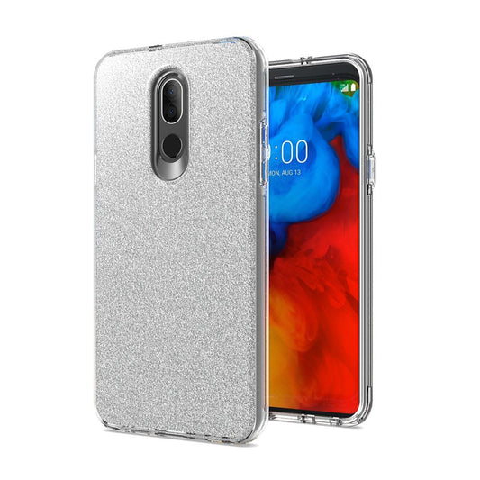 GSA Premium Glitter Candy Case For LG Stylo 5 - Silver