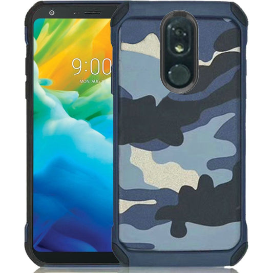 GSA Astronoot Camo Hybrid Case For LG Stylo 5 - Blue/Black