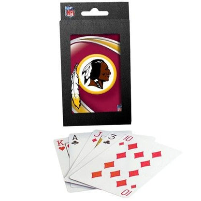Hunter MFG NFL Licensed Washington Redskins Vortex Playing Cards
