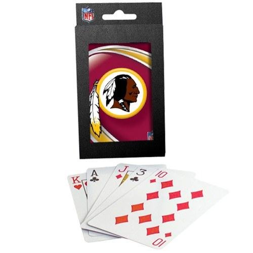 Hunter MFG NFL Licensed Washington Redskins Vortex Playing Cards