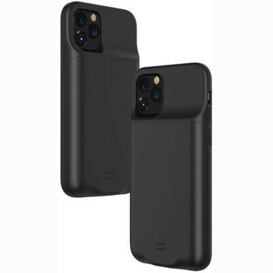 Luxmo 3500MAH External Battery Case Wireless Charging for iPhone 11 Pro, X & XS (5.8") - Black