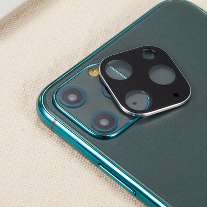 GSA Camera Lens Tempered Glass for iPhone 11 Pro, 11 Pro Max Silver Black
