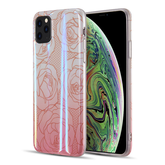 GSA Premium Fashion Candy Case for iPhone 11 Pro (5.8") - Rose Lace