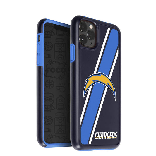 FOCO NFL Los Angeles Chargers Hybrid for iPhone 11 Pro Max & XS Max (6.5")