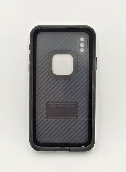 GSA Military Grade Water Proof 6 Feet Case For iPhone X & XS (5.8") - Black/Green