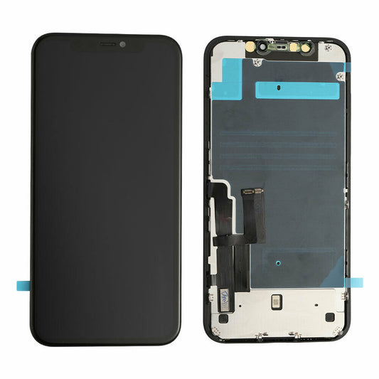 GSA LCD Touch Screen Digitizer Panel & Frame For iPhone 11 (6.1") HQ Black