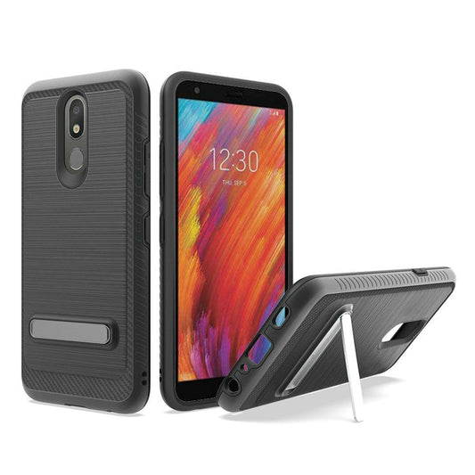 GSA Slim Brushed Case w/Kickstand for LG Aristo 4 Plus