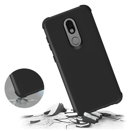 GSA Astronoot Rubber Hybrid Case for LG Aristo Plus - Black