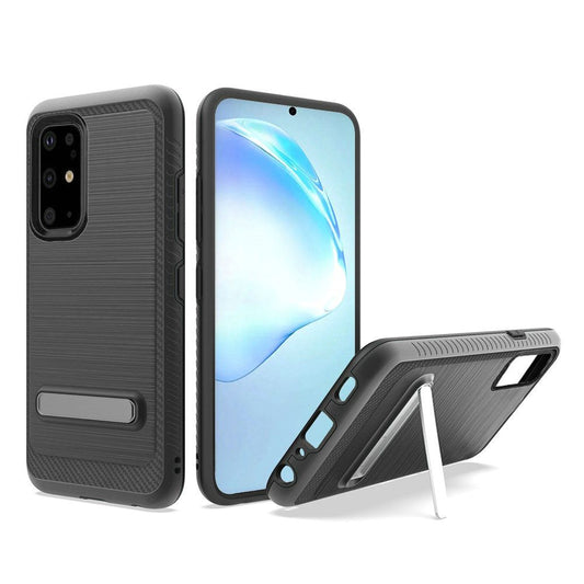 GSA Brushed Case Kickstand for Samsung Galaxy S20 Plus (6.7") - Black