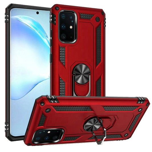 GSA Slim Shockproof Case w/Ring Stand for Samsung Galaxy S20 Plus - Red