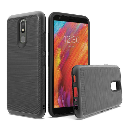 GSA Brushed Case For LG Aristo 4Plus/LG Escape+/Tribute Royal/K30 2019 Black