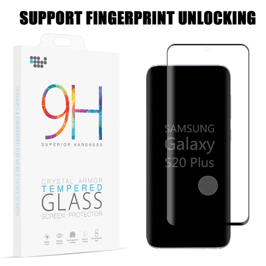 GSA 9H Tempered Glass for Samsung Galaxy S20 Plus (6.7") BLACK BORDER