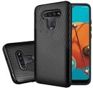 GSA Textured Embossed Lines Case for LG K51 - Black