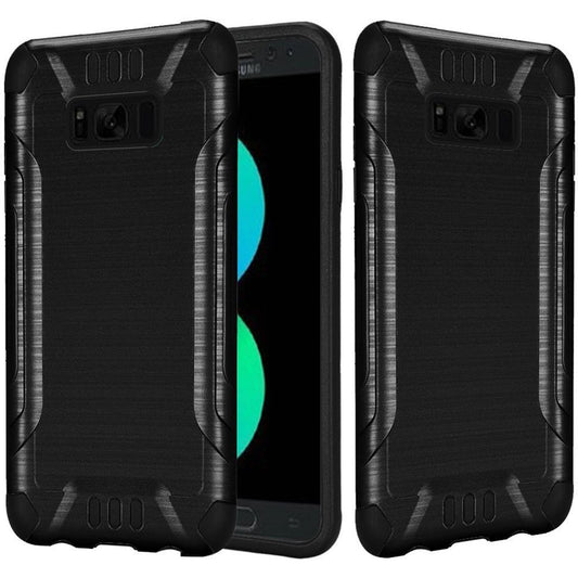 GSA Brushed Armor Hybrid For Samsung Galaxy S8 Plus - Black