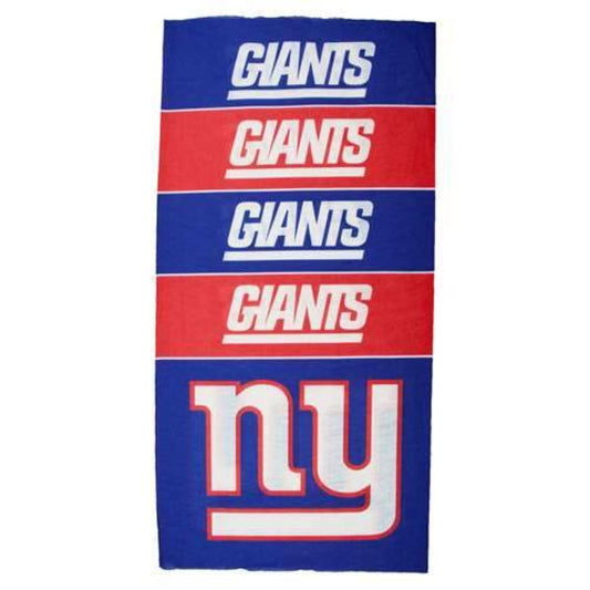 LE NFL New York Giants Superdana Bandana Neck Gaiter 10"X19"