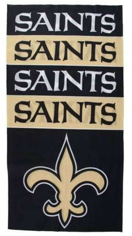 Little Earth NFL New Orleans Saints Superdana Bandana Neck Gaiter 10"X19"