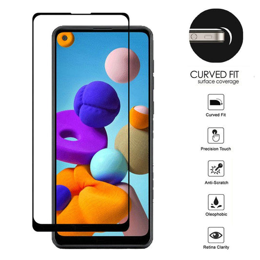 GSA Black Boarder Tempered Glass for LG Aristo 5 Quantity of Two