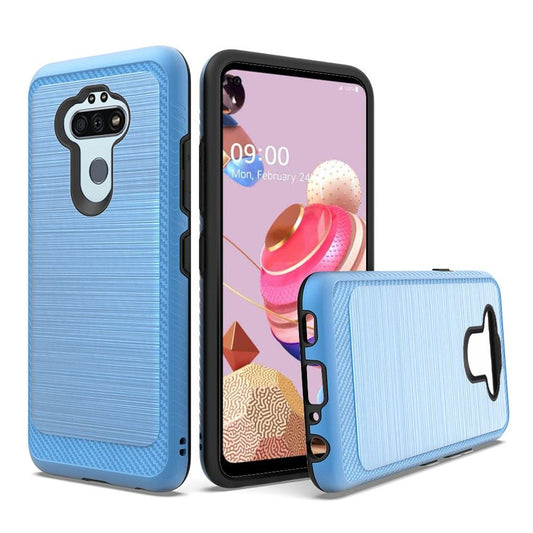 GSA Slim Brushed Case w/Edge Design for LG Aristo 5, Phoenix 5 - Blue