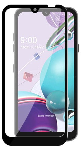 GSA Full Glue Black Boarder Tempered Glass for LG Aristo 5 Pack of 2