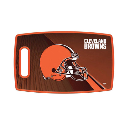 Sports Vault NFL Cleveland Browns Large Cutting Board 14.5" x 9"
