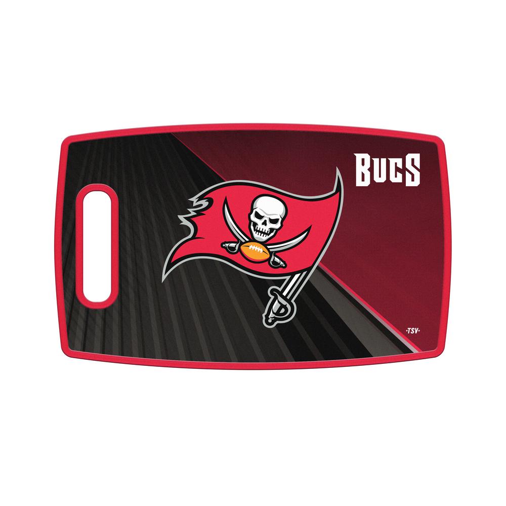 Sports Vault NFL Tampa Bay Buccaneers Large Cutting Board 14.5"X9"