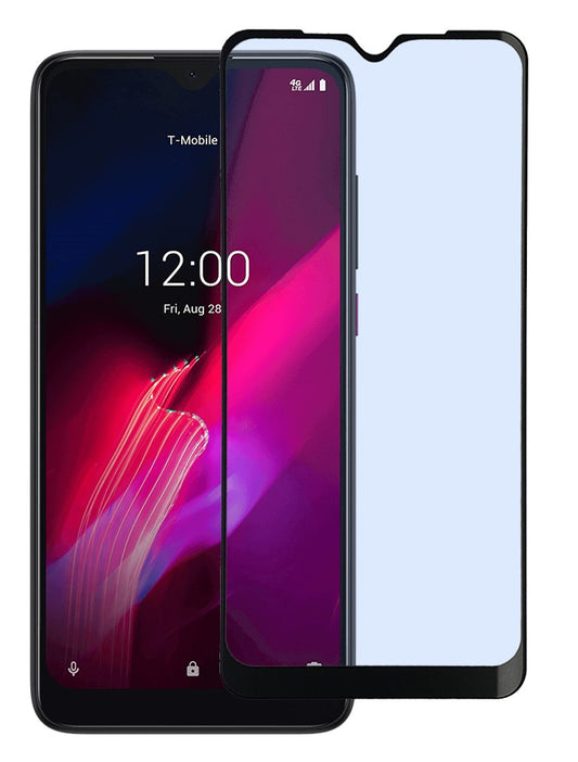 GSA Black Boarder Full Glue Tempered Glass For T Mobile REVVL 4