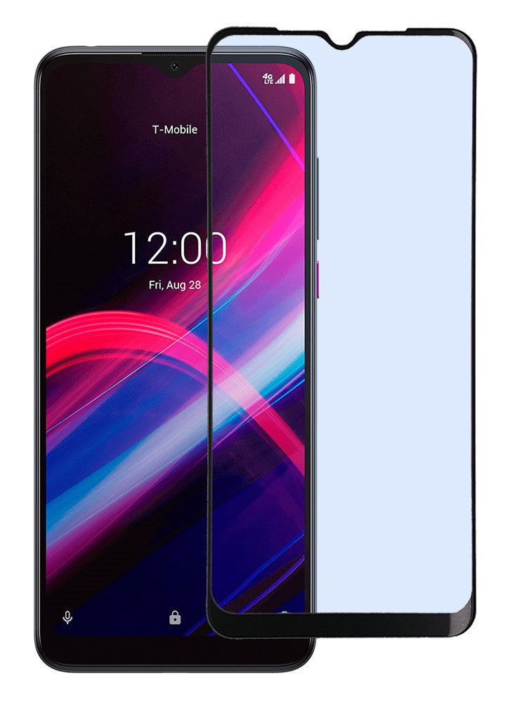 GSA Full Glue Tempered Glass w/Black Border For Revvl 4 Plus
