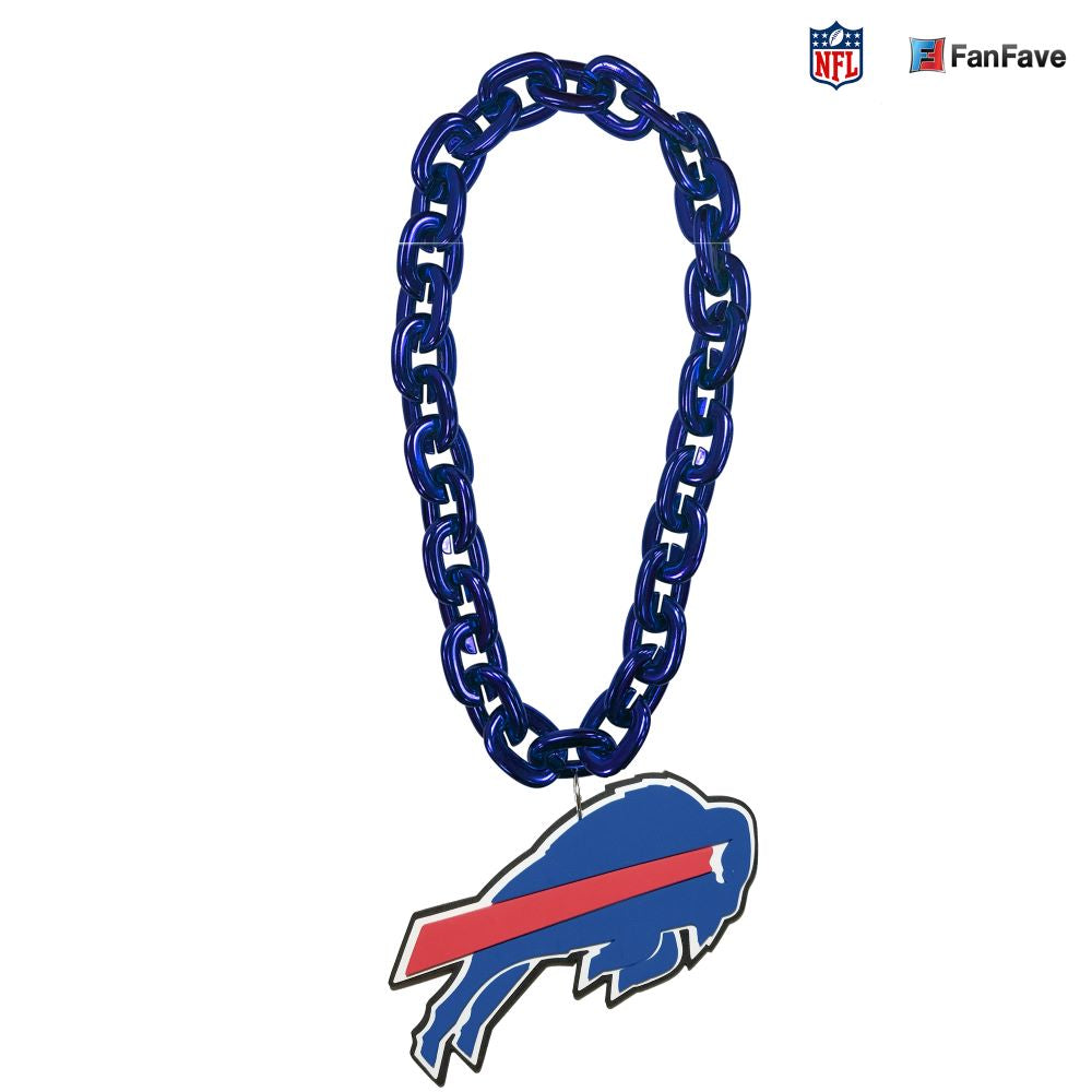 Aminco NFL Licensed Buffalo Bills 3D Fan Chain Foam Blue Chain