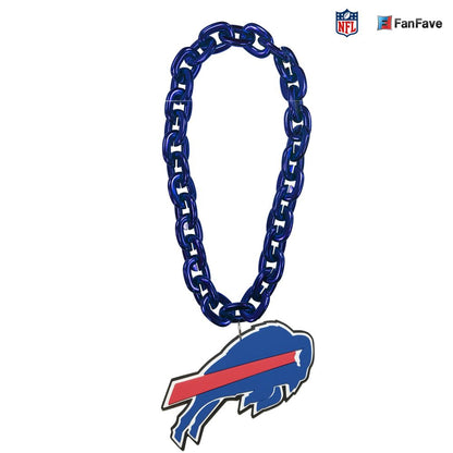 Aminco NFL Licensed Buffalo Bills 3D Fan Chain Foam Blue Chain
