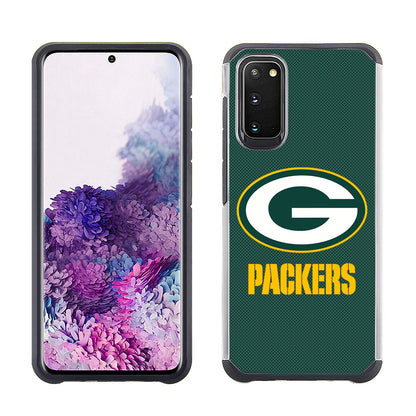 PBG NFL Licensed Green Bay Packers Textured Case for Samsung Galaxy S20