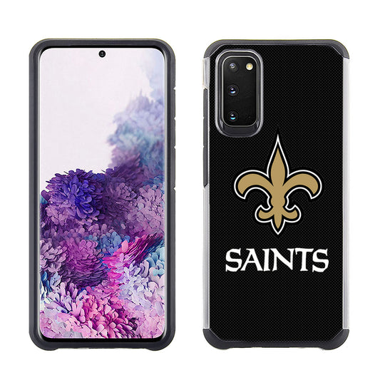 PBG NFL New Orleans Saints Textured Case for Samsung Galaxy S20
