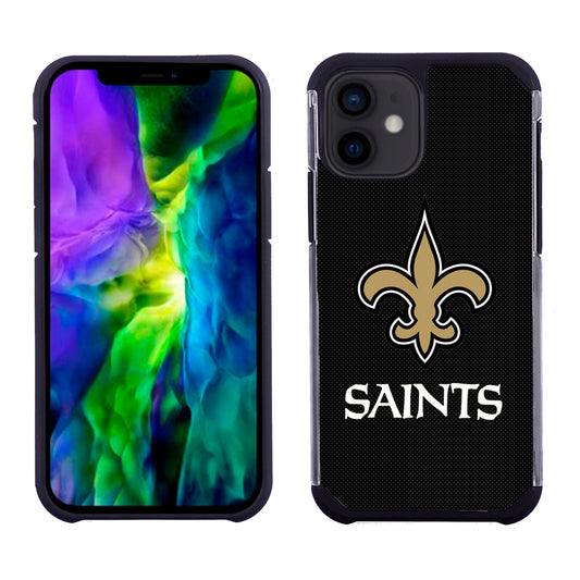 PBG NFL New Orleans Saints Textured Case for iPhone 12 & 12 Pro (6.1")