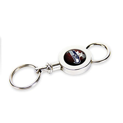 Rico NFL Officially Licensed Seattle Seahawks Quick Release Valet Keychain