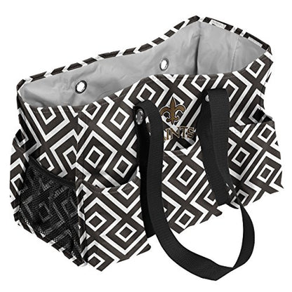 FOCO NFL Licensed New Orleans Saints Junior Caddy Tote Bag
