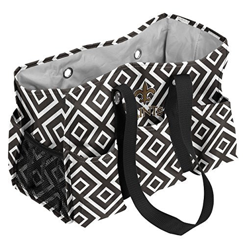 FOCO NFL Licensed New Orleans Saints Junior Caddy Tote Bag