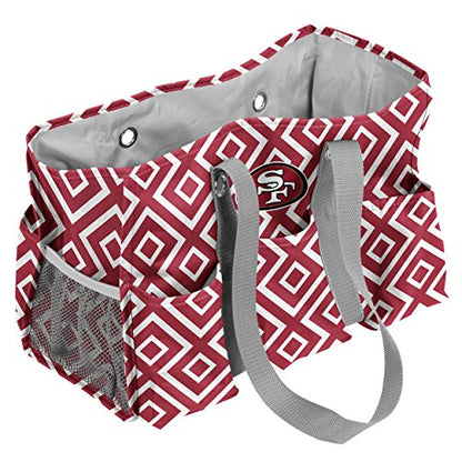 Logo Brand NFL Licensed San Francisco 49ers Junior Caddy Tote Bag Cooler