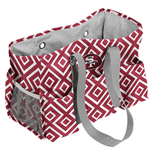 Logo Brand NFL Licensed San Francisco 49ers Junior Caddy Tote Bag Cooler