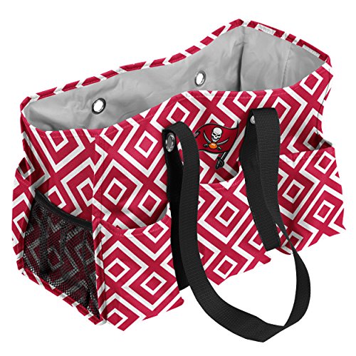 Logo Brand NFL Licensed Tampa Bay Buccaneers Junior Caddy Tote Bag