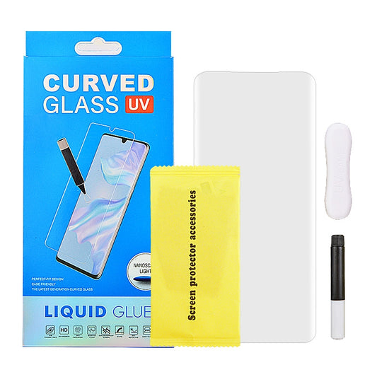 GSA Full Curved Tempered Glass For Samsung Galaxy S20 Plus 5G (UV Light & Glue)