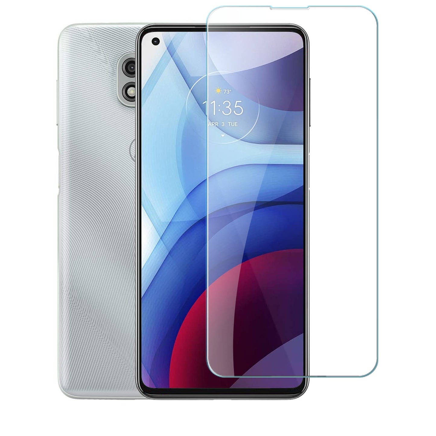 GSA Tempered Glass Cardboard Package for Motorola Moto G Power 2021 Clear