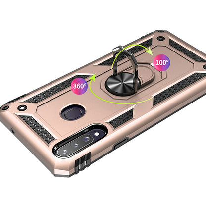 GSA Slim Armor Case Ring Stand for Samsung Galaxy A02s - Gold