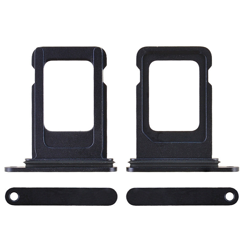 GSA  Sim Card Tray For iPhone 12 (6.1") Black