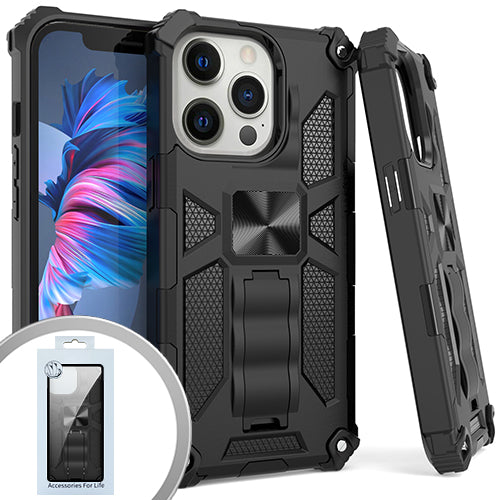 GSA  MACHINE MAGNETIC Stand iPhone 13 PRO MAX (6.7") Black