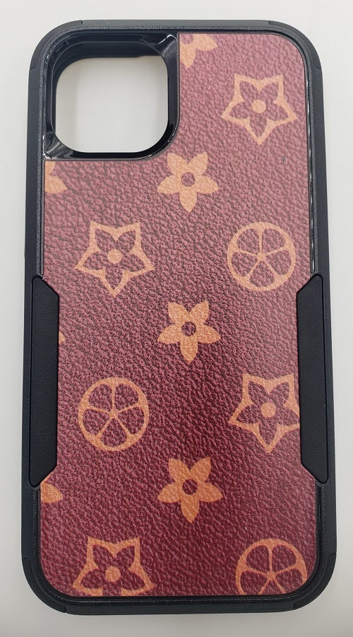 GSA Adventurer Heavy Duty Dropproof Citrus/Flower Case For iPhone 13 (6.1")