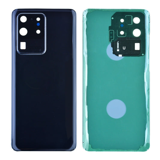 GSA Back Cover Camera Glass Lens Black Adhesive for Samsung Galaxy S20 Ultra 5G