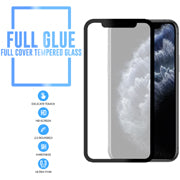 GSA Full Glue Tempered Glass for iPhone 11 Pro- Max/iPhone Xs Max - Black Border