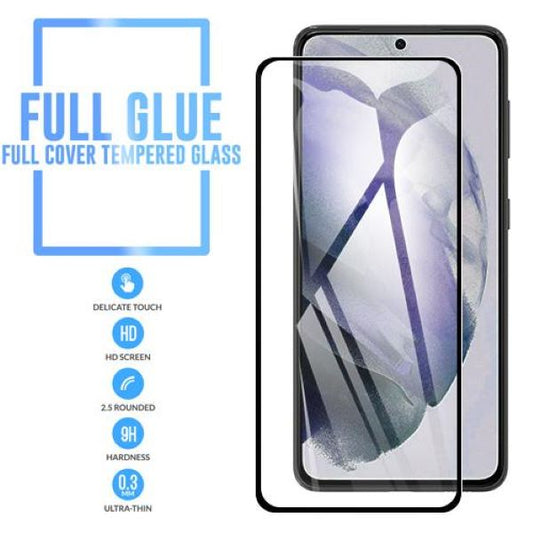 GSA Black Boarder Full Glue Tempered Glass for Samsung Galaxy S22 Plus