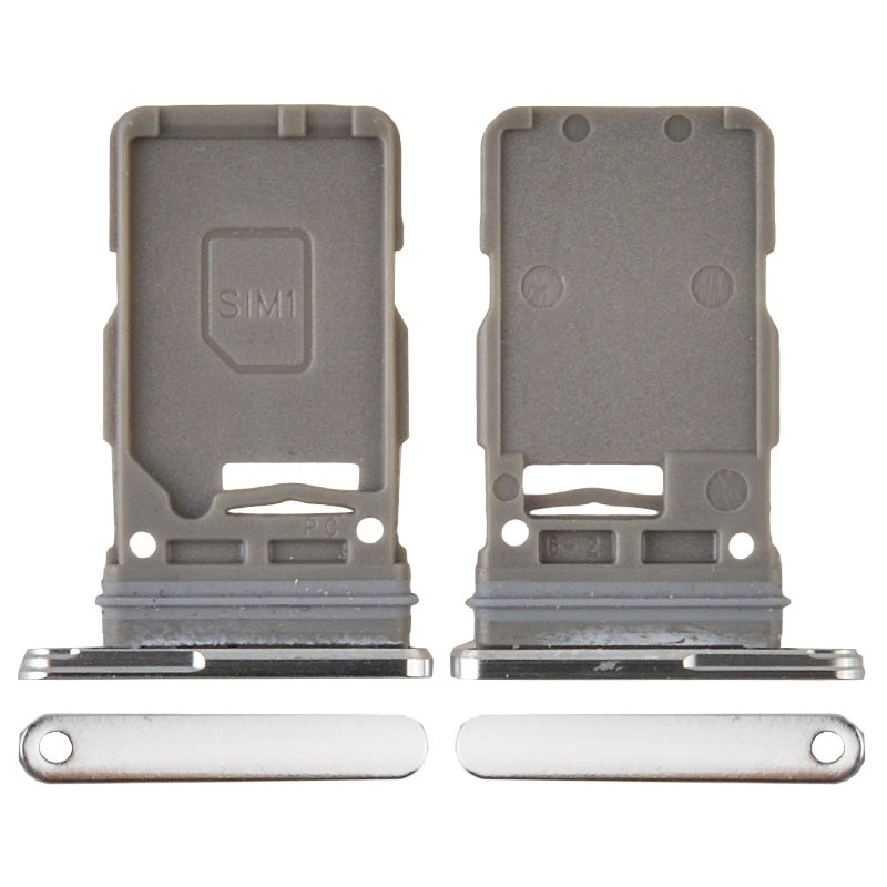 GSA Sim Card Tray Silver for Samsung Galaxy S21 5G, S21 Plus & S21 Ultra