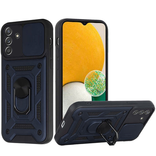 GSA ELITE Hybrid Camera Cover Ring Stand For Samsung Galaxy A13 4G - Blue