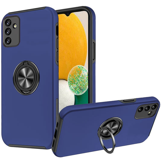 GSA Chief Oil Painted Magnetic Ring Stand For Samsung Galaxy A13 5G Blue